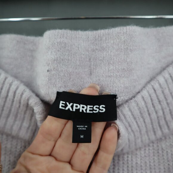 Express Knit Jogger Pants Women M Pink Athleisure Comfortable Relaxed Loungewear - Picture 2 of 8